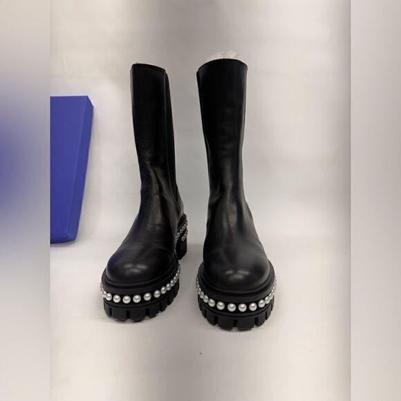 Stuart Weitzman Soho Pearl Chelsea Bootie 5 b - Picture 6 of 13